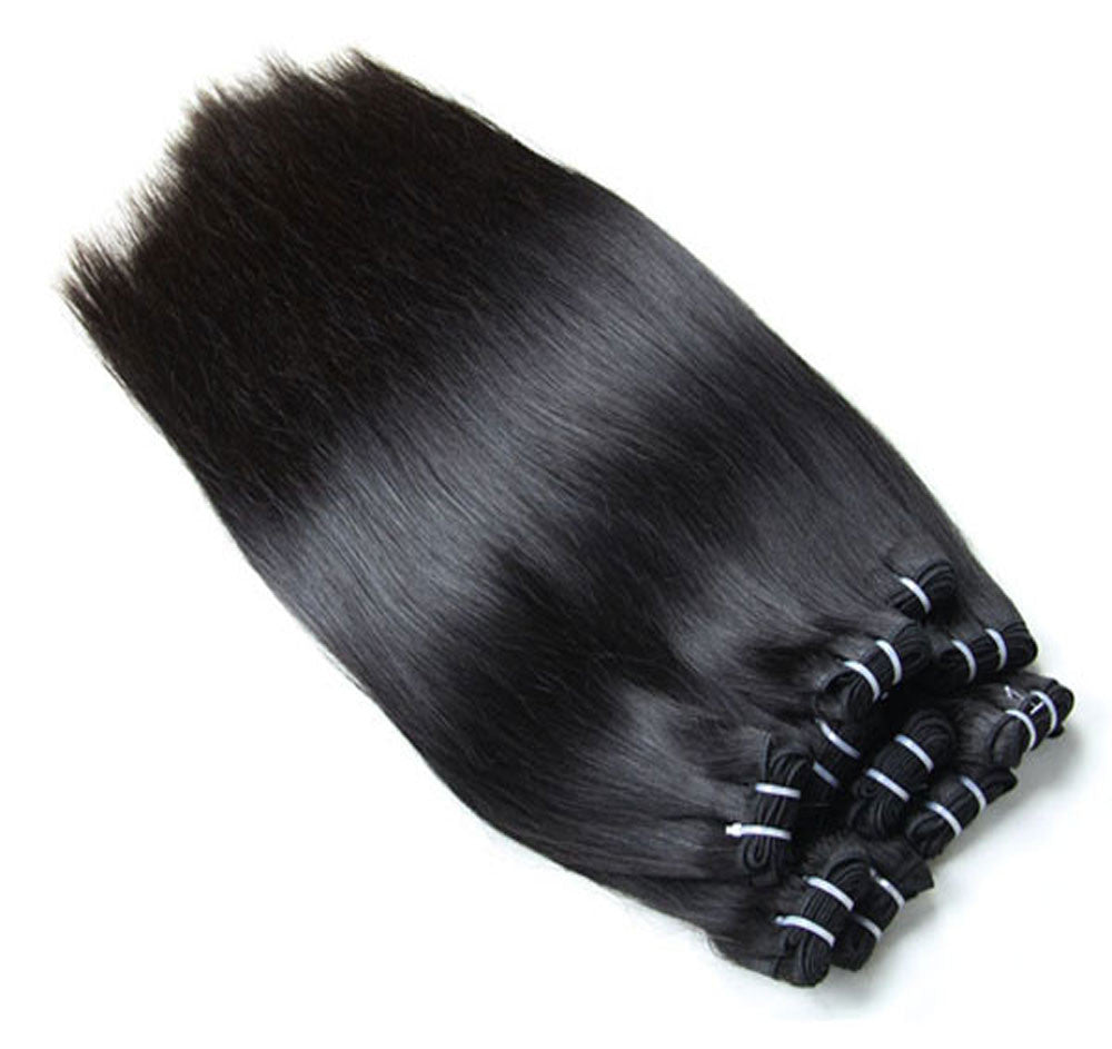 Cabelo Humano Virgem Tecido - Preto - www.divafavorita.com.br